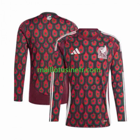 Maillot de Foot Mexique Domicile Copa America 2024 Manches Longues Maillot de Foot Mexique Domicile Copa America 2024 Manches Longues